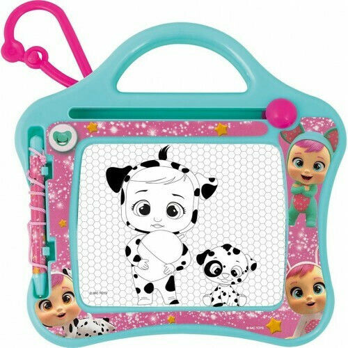 AS Cry Babies Draw & Erase Double Sided Floor Board 20.5x26.5cm
