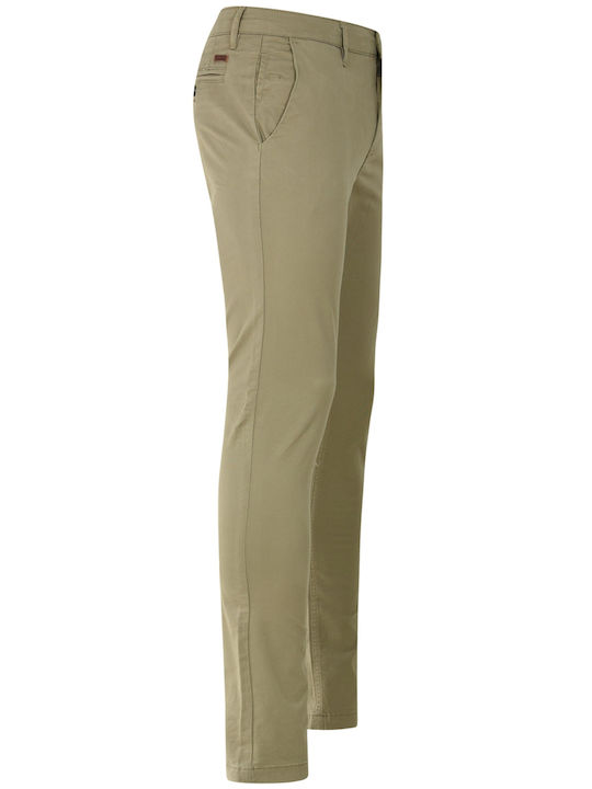 Παντελόνι Chino Ελαστικό σε Skinny Εφαρμογή Μπεζ