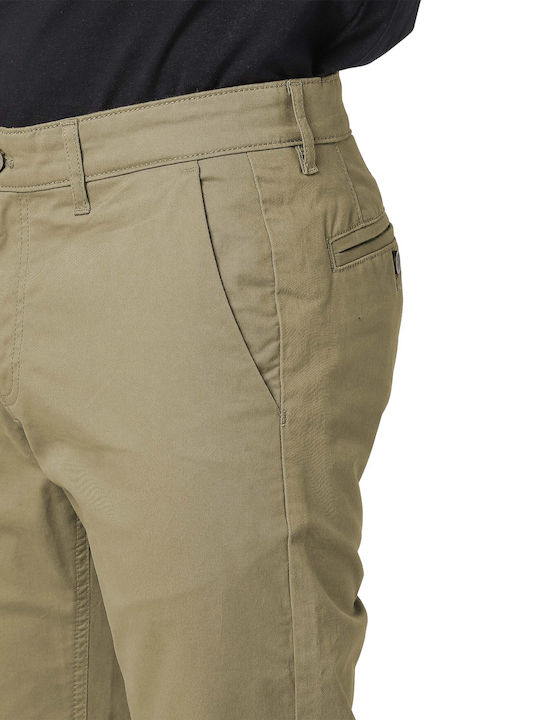 Παντελόνι Chino Ελαστικό σε Skinny Εφαρμογή Μπεζ