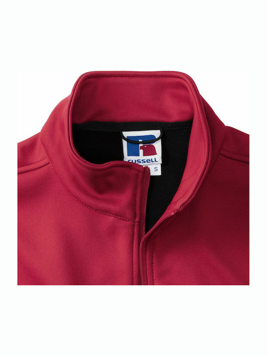 Russell Europe Αμάνικο Μπουφάν Softshell Αδιάβροχο και Αντιανεμικό Κόκκινο