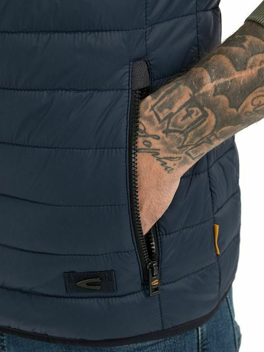 Geacă Fără Mâneci Puffer Albastru Marin