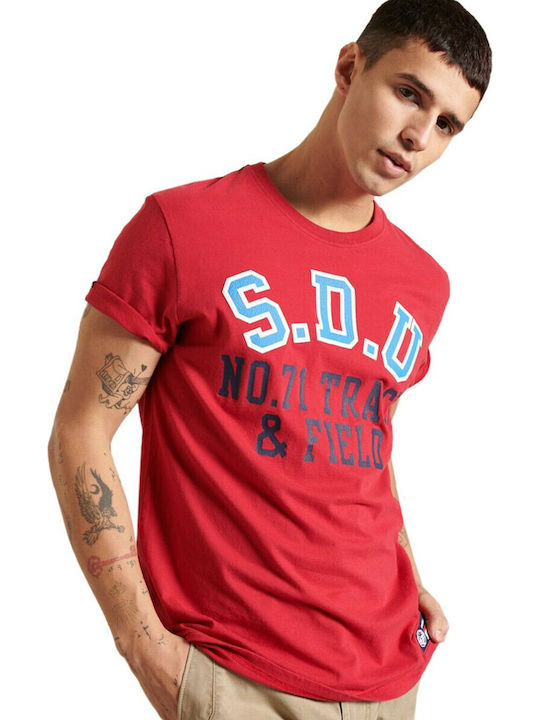 Superdry T-shirt Κόκκινο