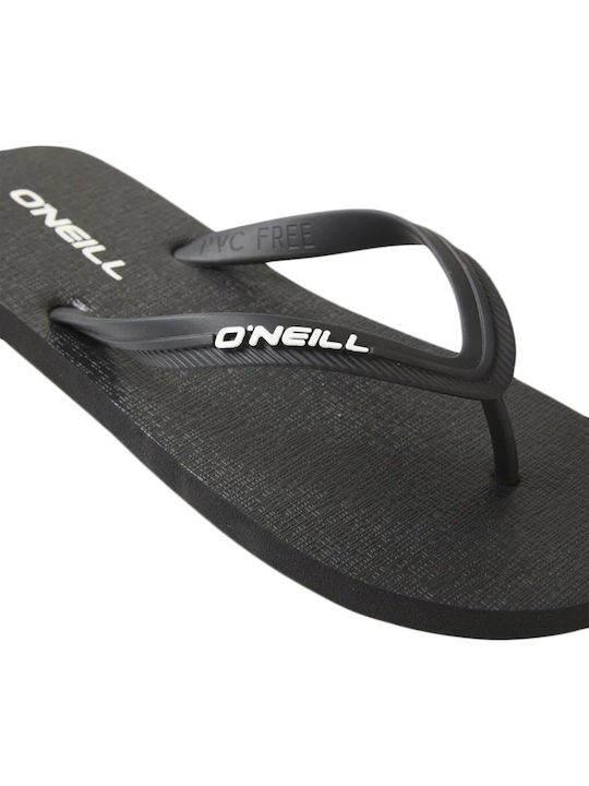 O'neill Profile Flip Flops σε Μαύρο Χρώμα