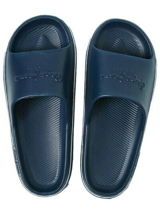 Men's Slides Blue