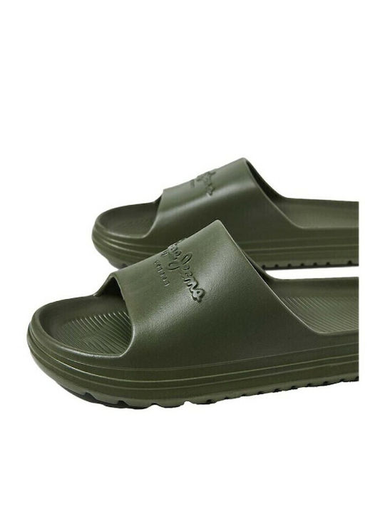 Men's Slides Khaki