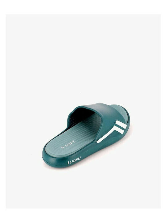 Men's Slides Anatomic Green