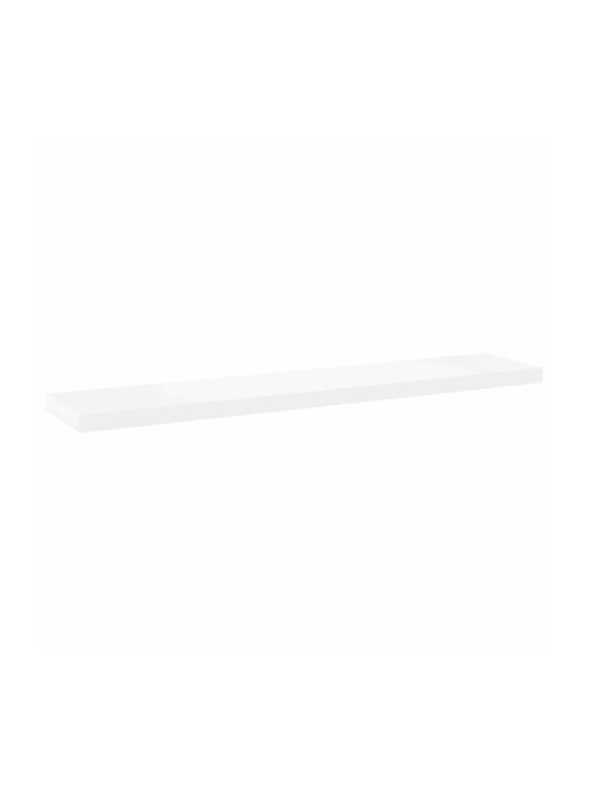 Shelf Wall White / Oak 120x23.5x3.8cm