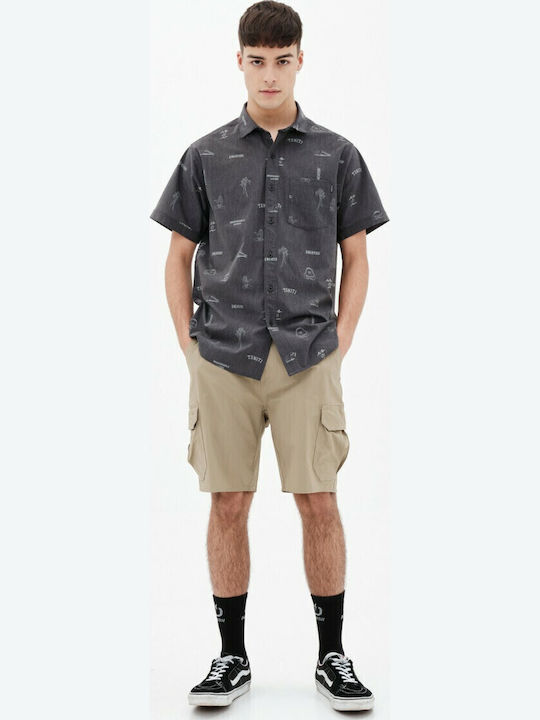 Short-sleeved Shirt Black