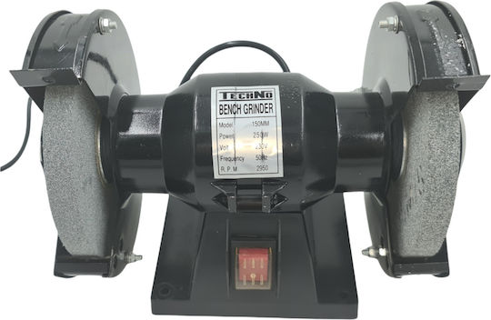 Δίδυμος Τροχός 125mm 500-2452 με Ισχύ 250 Watt