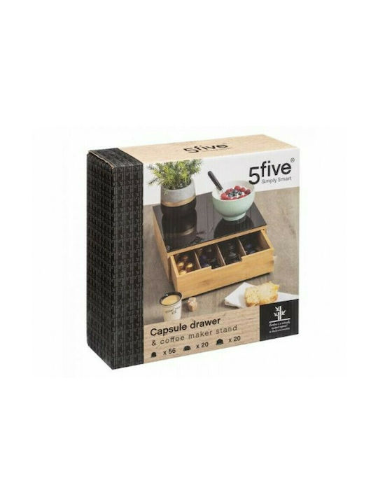 Atmosphera Caseta pentru Maro cu capac Lemn Maro 30x30x10cm