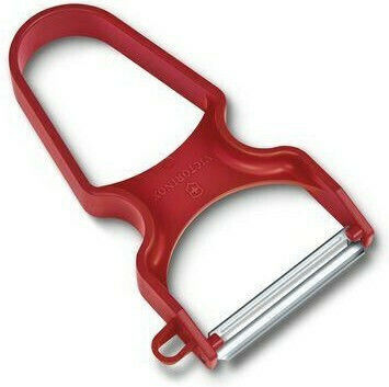 Victorinox Rapid Fruit & Vegetable Peeler/Cleaner made of Plastic Red