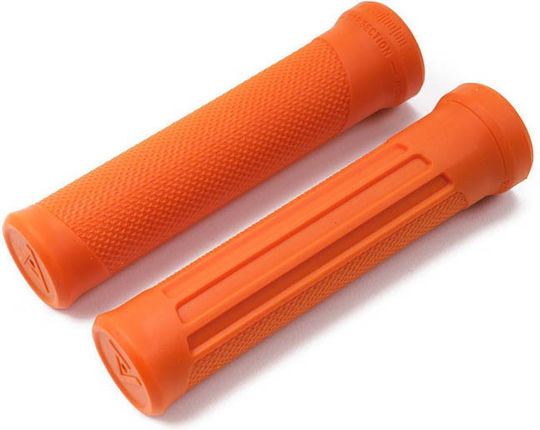 CUBE React 13135 Anatomic Bicycle Handlebar Grips in Orange Color