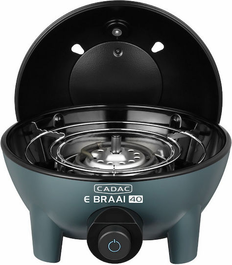 Cadac Επιτραπέζια Ηλεκτρική Ψησταριά Σχάρας 2300W με Καπάκι και Ρυθμιζόμενο Θερμοστάτη 40x40εκ.