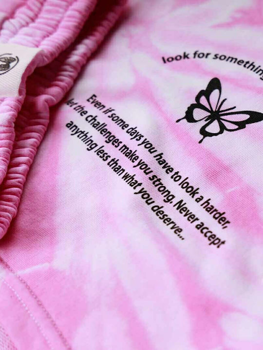 Kinder-Set mit Shorts Sommer 2Stück Rosa
