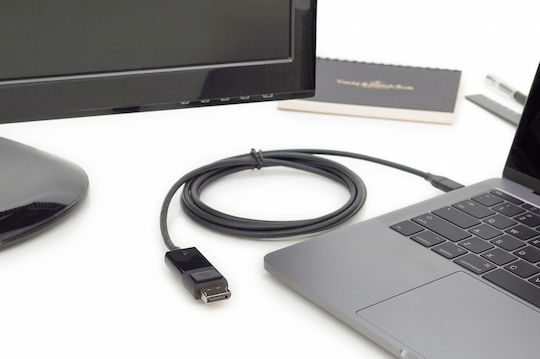 Digitus Video Cable USB Type-C Male - DisplayPort Black 2m AK-300333-020-S