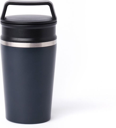 Basehit Κούπα Ποτήρι Θερμός Ανοξείδωτο BPA Free 300ml Forest Green
