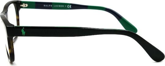 Ralph Lauren Plastic Eyeglass Frame Brown Tortoise PH2240 5003