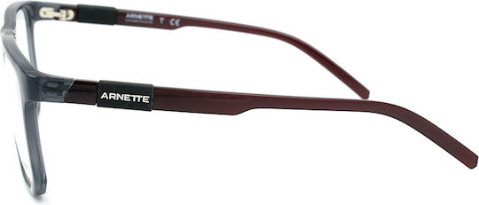Arnette Plastic Eyeglass Frame Gray AN7189 2730