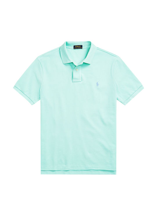 Ralph Lauren Men's T-shirt Turtleneck Light Blue