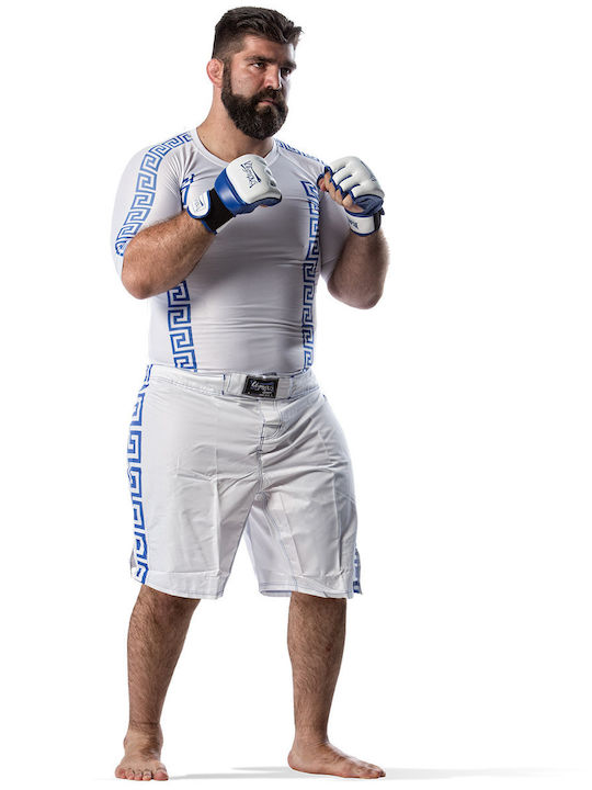 Olympus Sport 333015782 Short Sleeve Shirt 333015782 for Jiu-Jitsu White