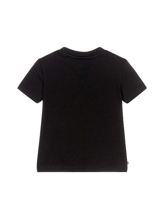 Tommy Hilfiger Tricou pentru copii Negru