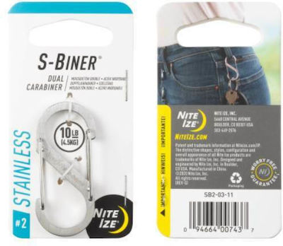 Niteize S-Biner Auxiliary Carabiner 1pcs