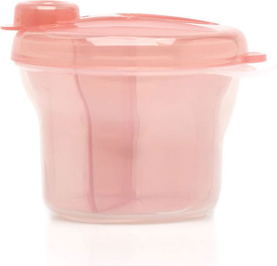 Kiokids Milk Powder Doser for 3 Food Portions Pink Simple