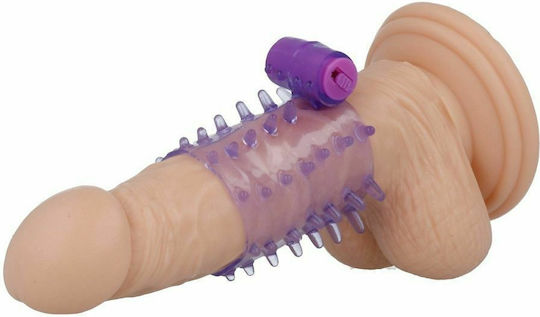Love Casual Ring Tongue Vibrating Purple