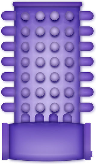 Love Casual Ring Tongue Vibrating Purple