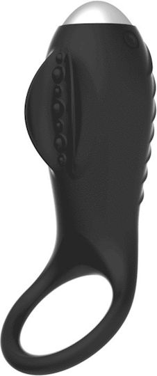 Brilly Glam Brilly Glam Alan Cock Ring Luxe Black
