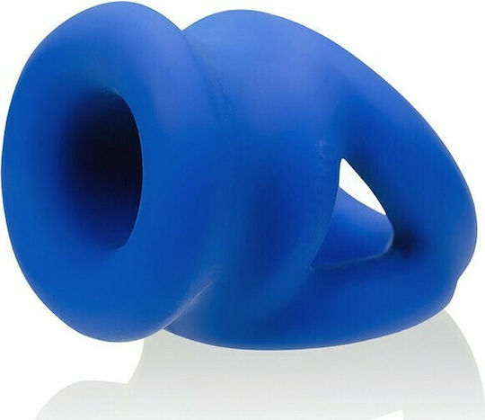 Oxballs Tri-Squeeze Cock Sling & Ball Stretcher Blue Blue