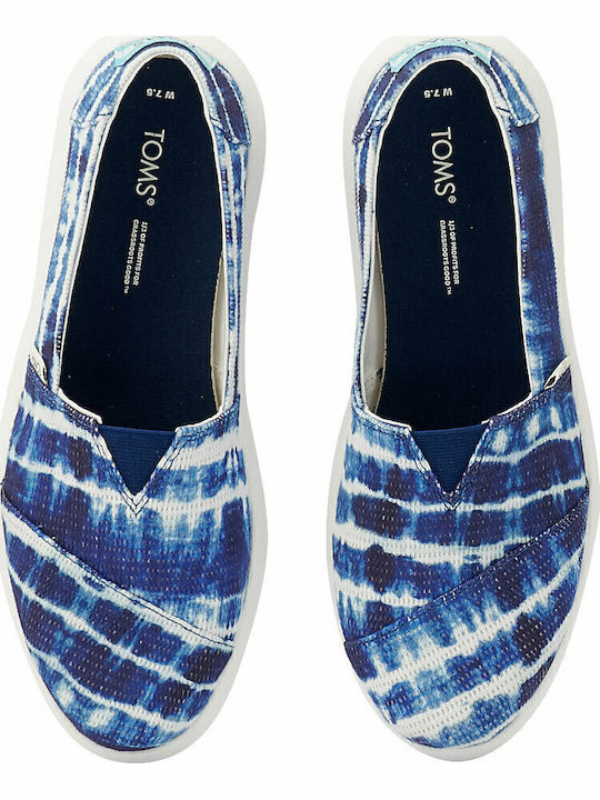 Alpargata Mallow Women's Knitted Espadrilles Navy Blue