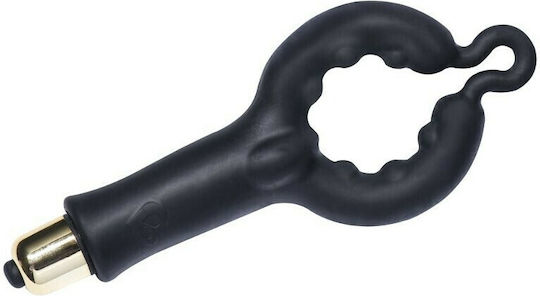 Rocks Off 4US Vibrating Cock Ring Cock Black
