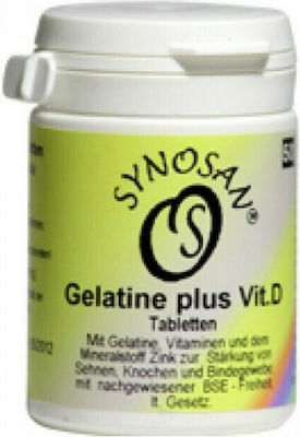 Metapharm Gelatine plus Vit D Vitamin for Immune System Boost & Bone Health 50 tabs