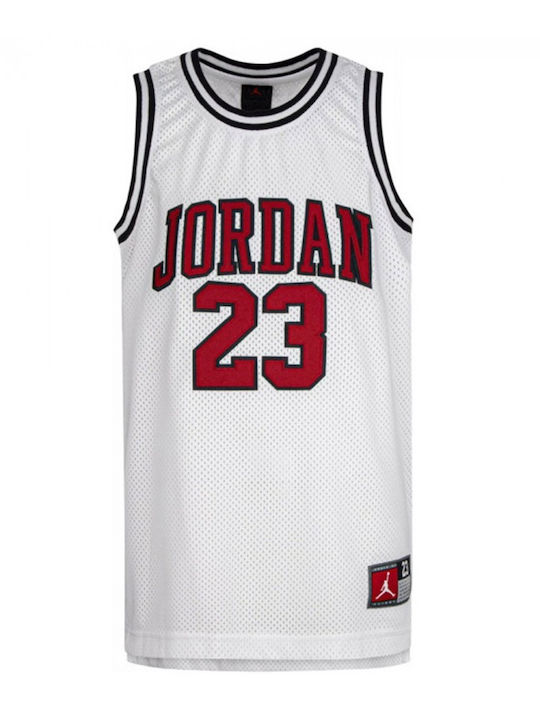 Παιδική Μπλούζα Αμάνικη Λευκή Jersey 23