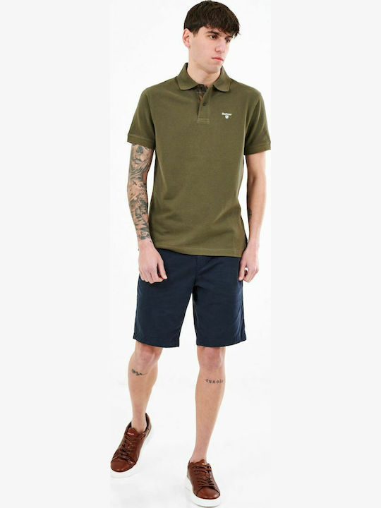 Polo Short Sleeve Blouse Khaki