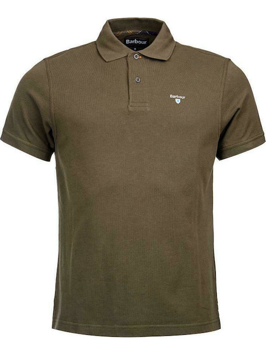 Polo Short Sleeve Blouse Khaki