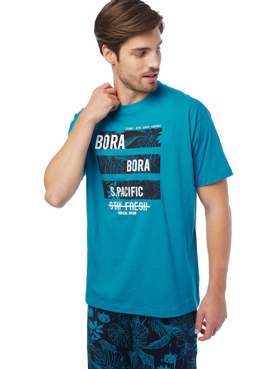 Minerva Bora Bora Petrol Blue
