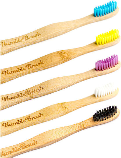 The Humble Co. Bamboo Toothbrush 5-Pack Четка за зъби Soft 5бр