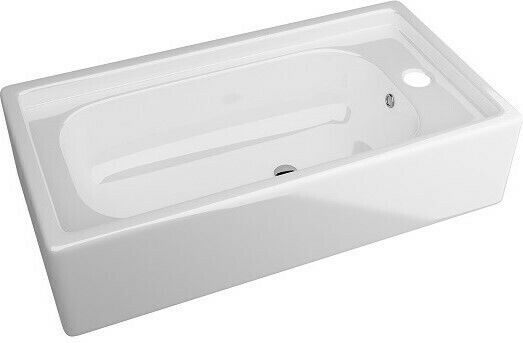 Drop Litos 50 Countertop with Sink & Mirror Matte Lacquer L45xW24.5xH60cm SG White
