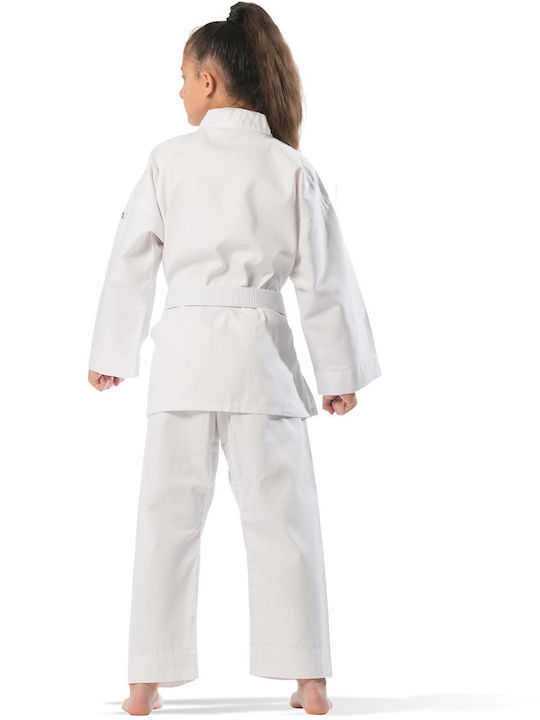 adidas Karate Uniform Flash Evolution Παιδική Στολή Καράτε Λευκή