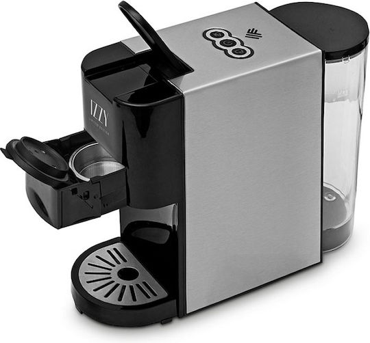 Izzy IZ-6009 Καφετιέρα για Κάψουλες Nespresso Πίεσης 19bar Grey