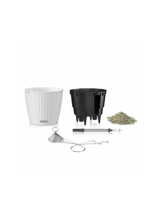 Lechuza Nido Cottage Ø Self-watering Pot Plastic 27x27x23cm.