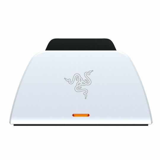 Razer Quick Charging Stand Βάση Φόρτισης για 1 χειριστήριο PS5 Λευκή RC21-01900100-R3M1