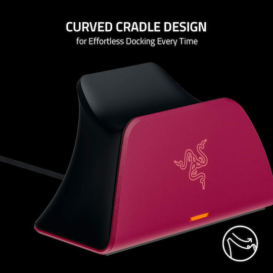 Razer Quick Charging Stand Зарядна станция за 1 контролер PS5 Червен
