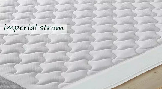 Imperial Strom Mattress Topper Ergolatex Super Double Latex Infused with Aloe 160x200x6cm