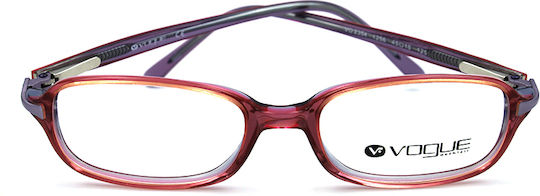Vogue Kids Acetate Prescription Eyeglass Frame Red VO2354 1256