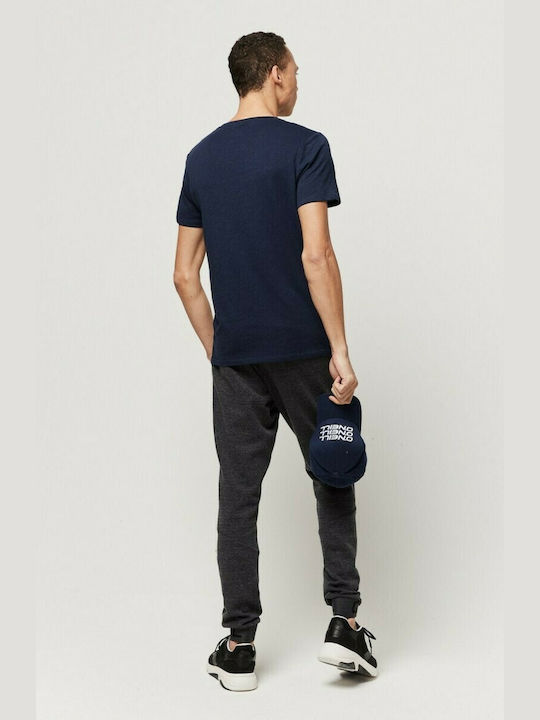 O'neill Men's Short Sleeve T-shirt with V-Neck Navy Blue N02302-5056