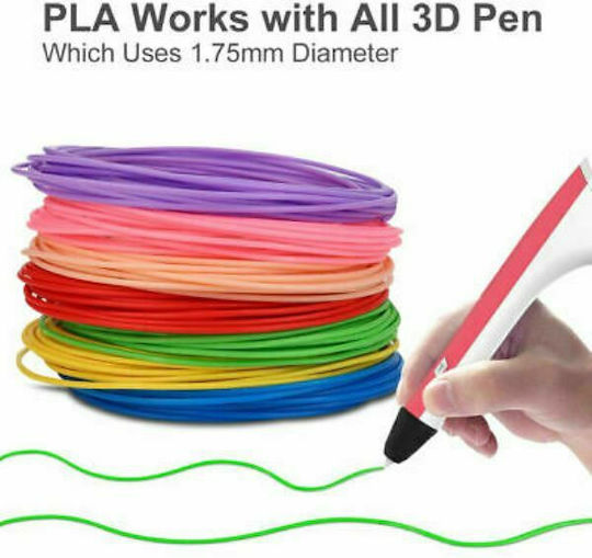 PLA 3D Printer Filament Multicolour 10pcs Refill
