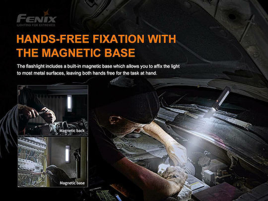 Fenix Arbeitslampe Batterie LED IP66 Doppelte Funktion mit einer Helligkeit von bis zu 400lm